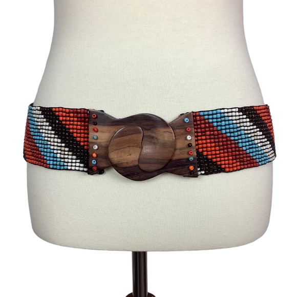 Boho Beaded Belt - Picture 1 of 4